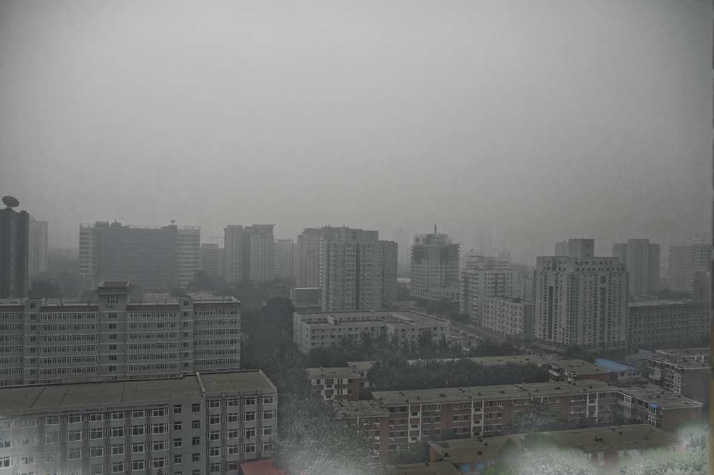 Beijing has smog