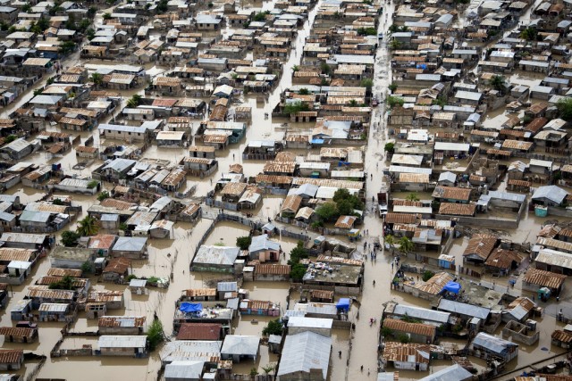 Foto: Haïti na orkaan Tomas, VN