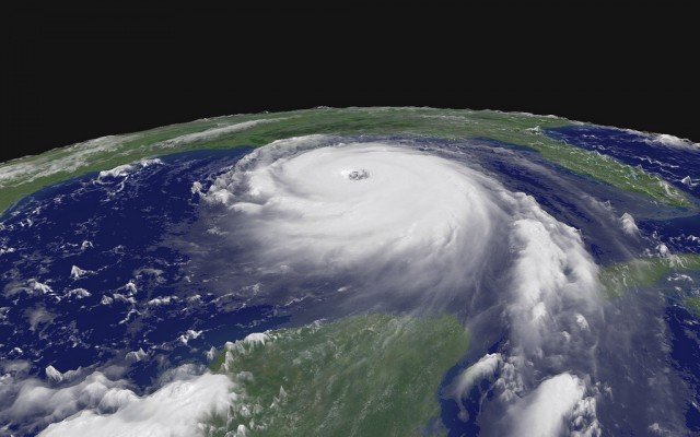 Foto: Hurricane Katrina, NASA