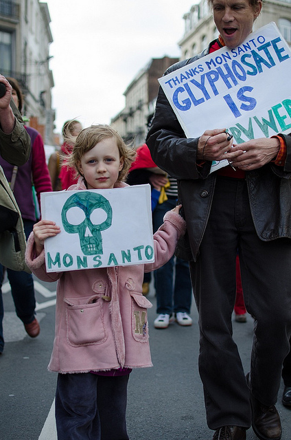2.000 demonstranten tegen Monsanto