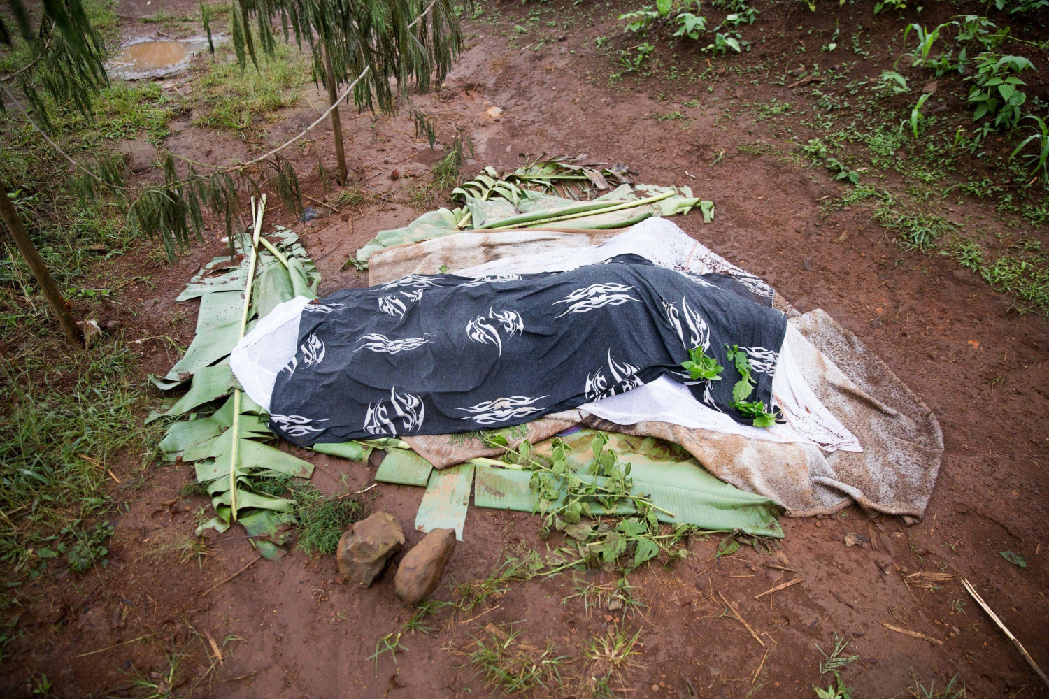 Bedekt lichaam in provincie Northwest, Kameroen © private