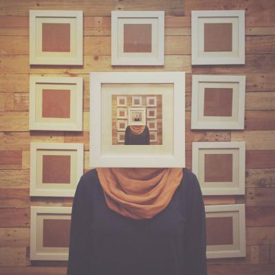 CC Wafaa Samir - zelfportret